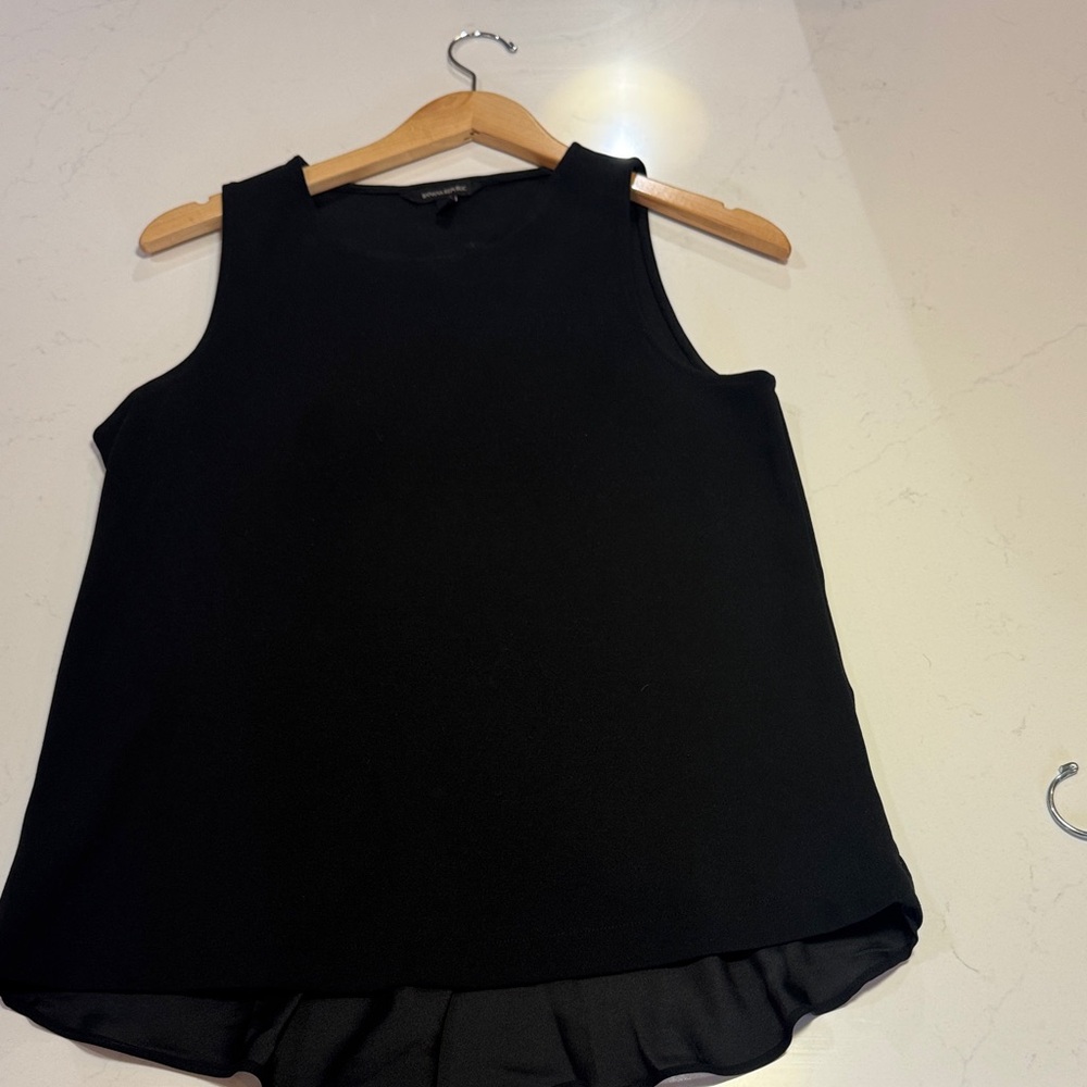 Banana Republic Classic Black Tank Top